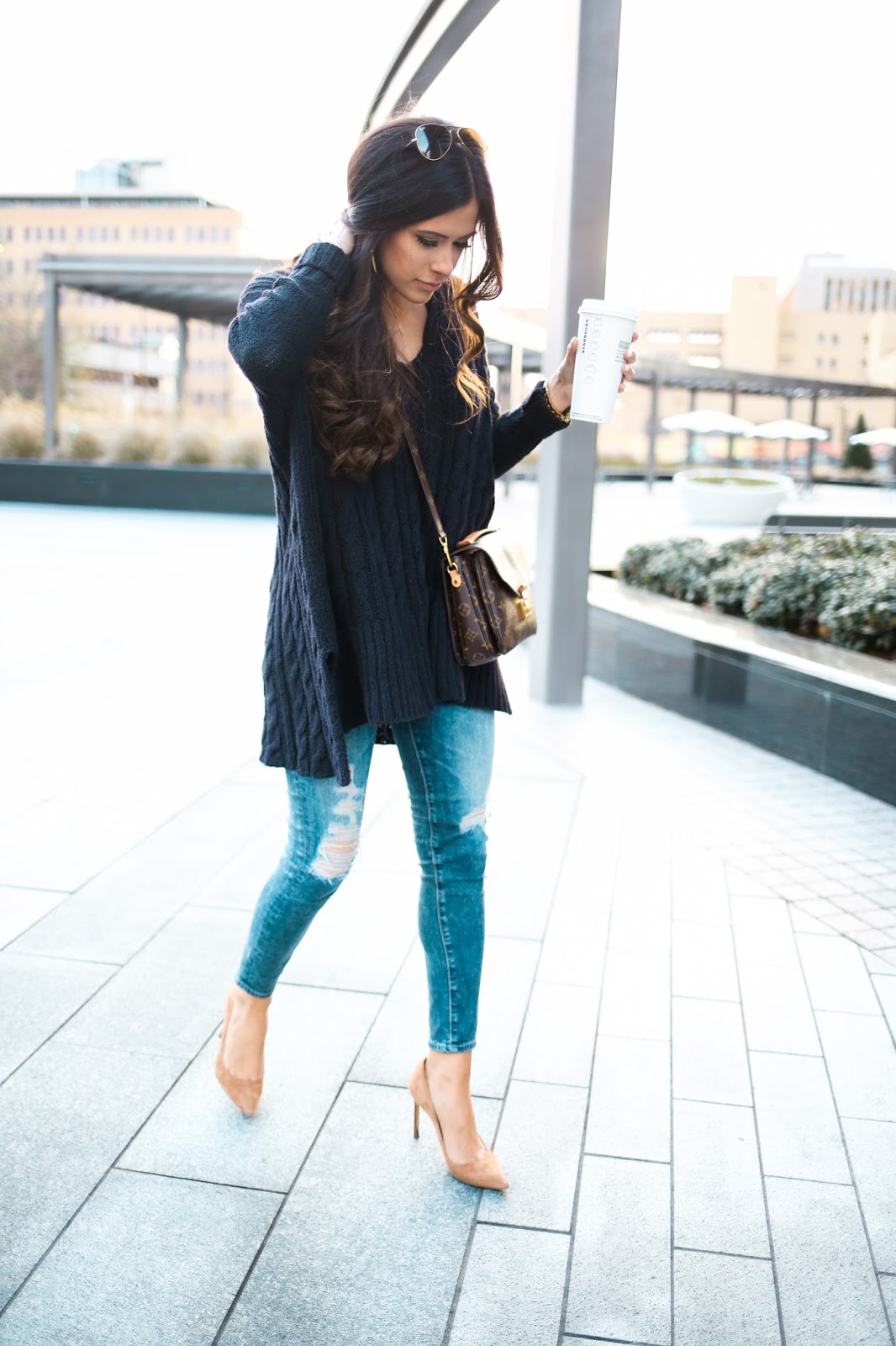 Oversized Cable Knit… – The Sweetest Thing